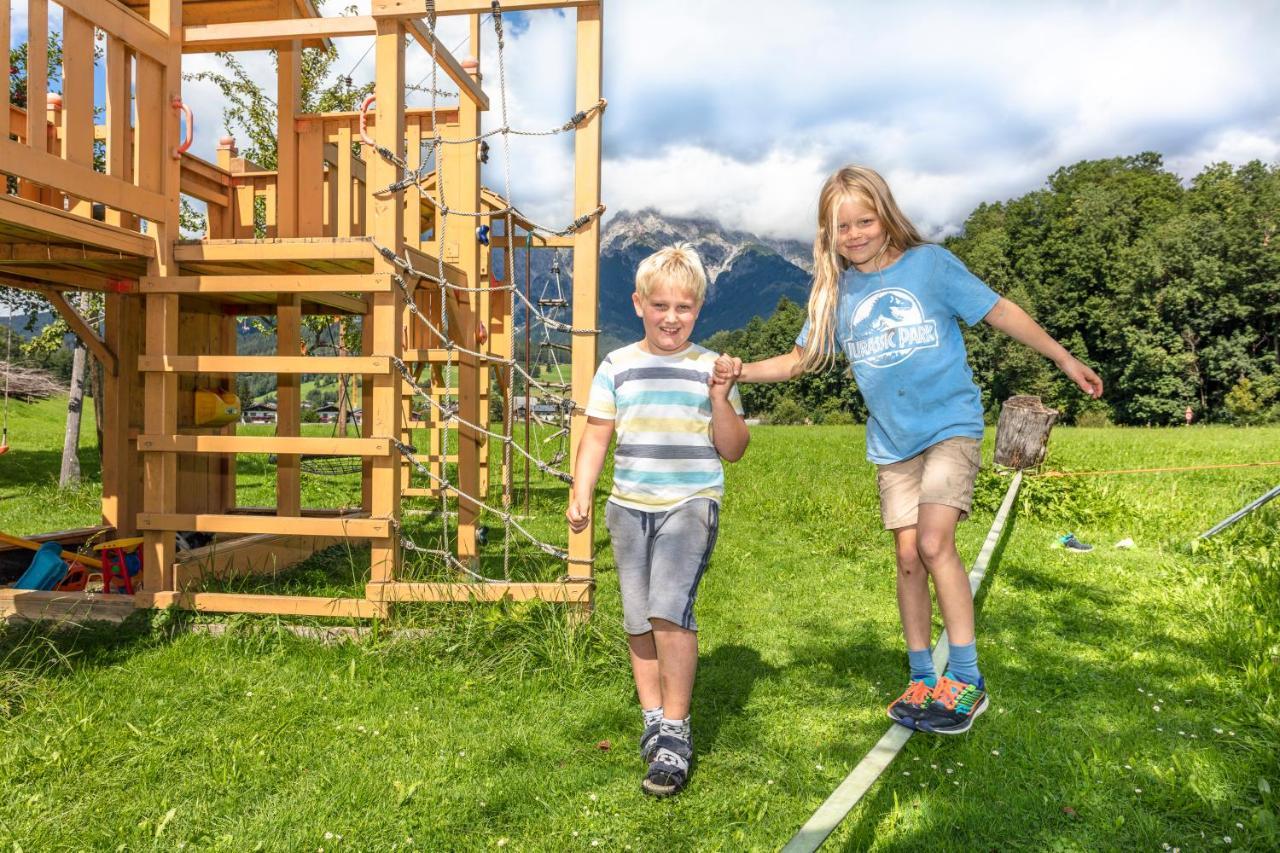 Biobauernhof Stegerbauer Apartman Maria Alm am Steinernen Meer Kültér fotó