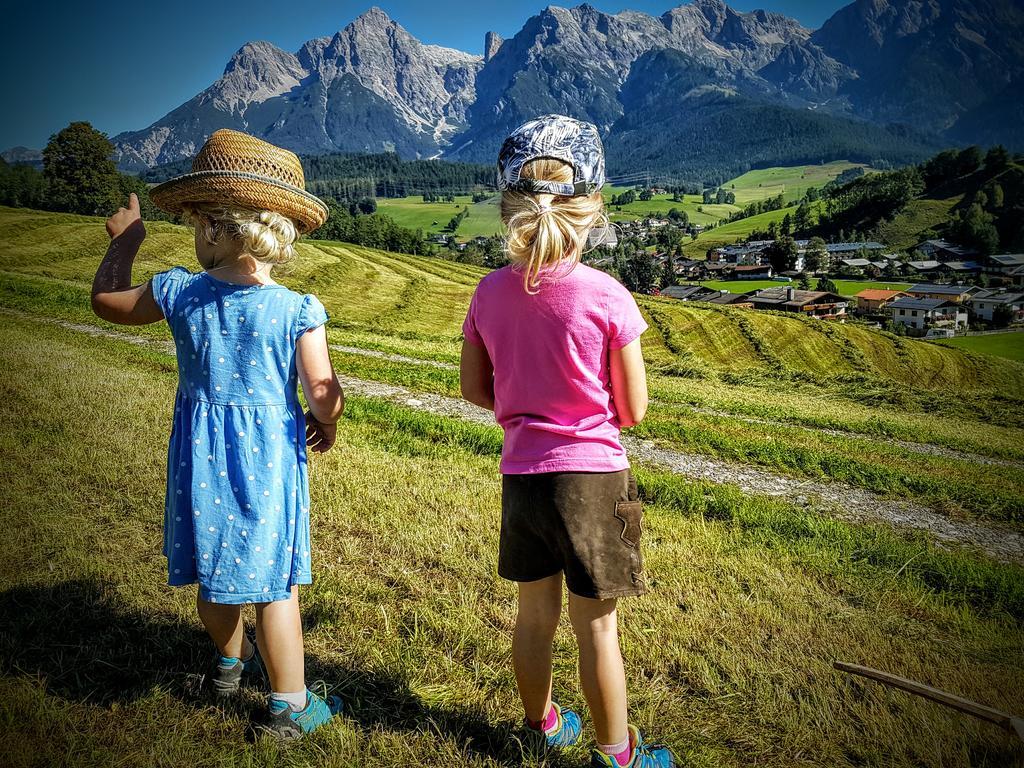 Biobauernhof Stegerbauer Apartman Maria Alm am Steinernen Meer Kültér fotó