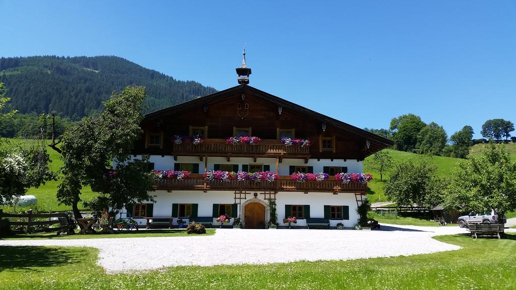Biobauernhof Stegerbauer Apartman Maria Alm am Steinernen Meer Kültér fotó